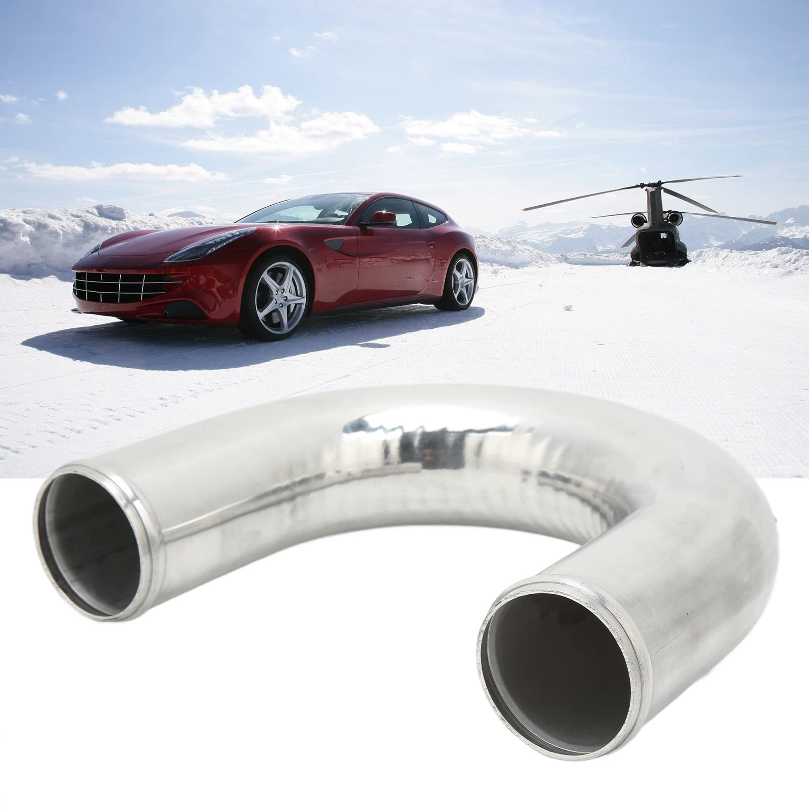 Amazon | インタークーラーインテークパイプ 2.5in OD